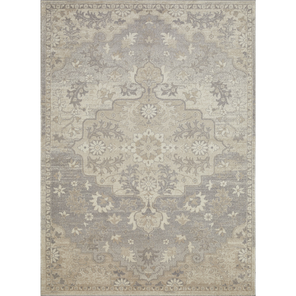 Loomaknoti Malanie Chantil 6' x 9' Beige Oriental Indoor Area Rug