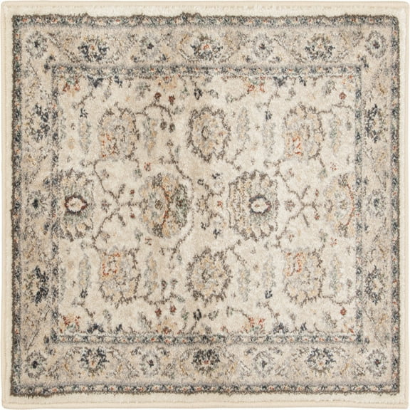 Loomaknoti Mendez Hebba 2' x 3' Beige Oriental Indoor Accent Rug