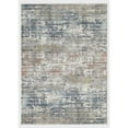 thumbnail image 1 of Loomaknoti Ornate Lanjaxie 6' x 9' Blue Abstract Indoor Polypropylene Area Rug, 1 of 2