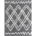thumbnail image 1 of Loomaknoti Prince Light Zakie 3' x 5' Geometric Indoor Accent Rug , Gray, 1 of 6