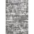 thumbnail image 1 of Loomaknoti Rhane Afrey 4' x 6' Gray Abstract Indoor Polypropylene Area Rug, 1 of 9