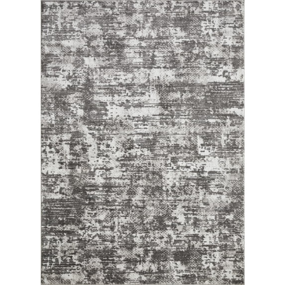 Loomaknoti Rhane Afrey 9' x 12' Gray Abstract Indoor Area Rug