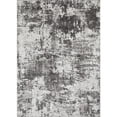 thumbnail image 1 of Loomaknoti Rhane Alelone 6' x 9' Gray Abstract Indoor Polypropylene Area Rug, 1 of 9