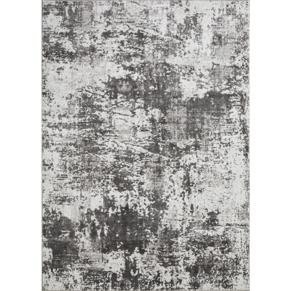 Loomaknoti Rhane Alenzi 8' x 10' Gray Abstract Indoor Area Rug