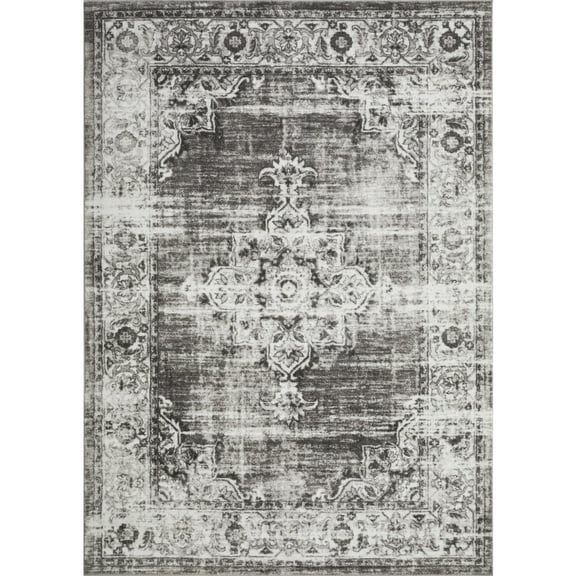 Loomaknoti Rhane Allinzie 9' x 12' Ivory Oriental Indoor Area Rug