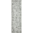 thumbnail image 1 of Loomaknoti Rhane Allory 2' x 7' Gray Oriental Indoor Runner Rug, 1 of 9