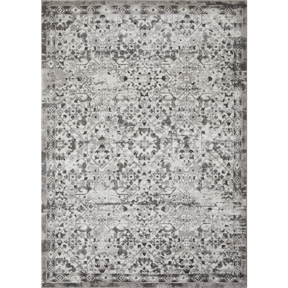Loomaknoti Rhane Alreka 9' x 12' Ivory Oriental Indoor Area Rug