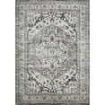 thumbnail image 1 of Loomaknoti Rhane Alvner 6' x 9' Ivory Oriental Indoor Area Rug, 1 of 9