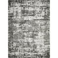 thumbnail image 1 of Loomaknoti Rhane Vailin 6' x 9' Gray Abstract Indoor Polypropylene Area Rug, 1 of 9