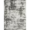 thumbnail image 1 of Loomaknoti Rhane Vearali 6' x 9' Gray Abstract Indoor Polypropylene Area Rug, 1 of 9