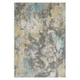 thumbnail image 1 of Loomaknoti Sientan Darani 8' x 10' Abstract Indoor Polypropylene Area Rug , Yellow, 1 of 7