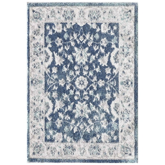 Loomaknoti Sientan Shataria 3' x 5' Oriental Indoor Accent Rug , Cream
