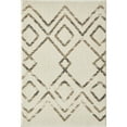 thumbnail image 1 of Loomaknoti Taytum Rocey 2' x 3' Geometric Indoor Runner Rug , White/Gray, 1 of 9