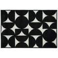 thumbnail image 1 of Loomaknoti Terrace Tropic Sevella 4' x 6' Geometric Indoor/Outdoor Area Rug , Black/White, 1 of 9