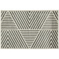 thumbnail image 1 of Loomaknoti Terrace Tropic Symenia 2' x 3' Geometric Indoor/Outdoor Runner Rug , Gray/White, 1 of 8
