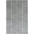 thumbnail image 1 of Loomaknoti Terrace Tropic Symenia 9' x 12' Geometric Indoor/Outdoor Area Rug , Gray/White, 1 of 8