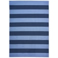 thumbnail image 1 of Loomaknoti Tributary Awning Stripe 6' x 9' Striped Indoor/Outdoor Area Rug , Blue, 1 of 8