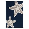thumbnail image 1 of Loomaknoti Tributary Sea Star Duo 6' x 9' Nautical Indoor/Outdoor Area Rug , Blue, 1 of 7