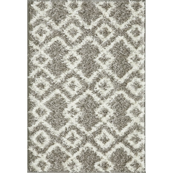 Loomaknoti Vemoa Adeta 2' x 3' Gray Geometric Indoor Accent Rug