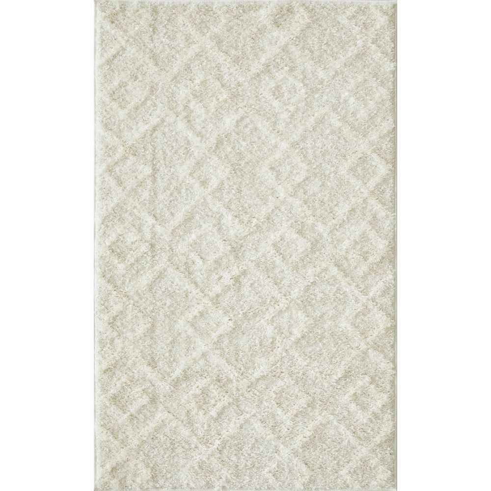 Loomaknoti Vemoa Adeta 3' x 5' Gray Geometric Indoor Polyester Accent rug
