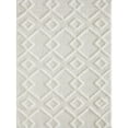 thumbnail image 1 of Loomaknoti Vemoa Adeta 5' x 7' Gray Geometric Indoor Area Rug, 1 of 10