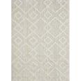 thumbnail image 1 of Loomaknoti Vemoa Adeta 6' x 9' Gray Geometric Indoor Area Rug, 1 of 10