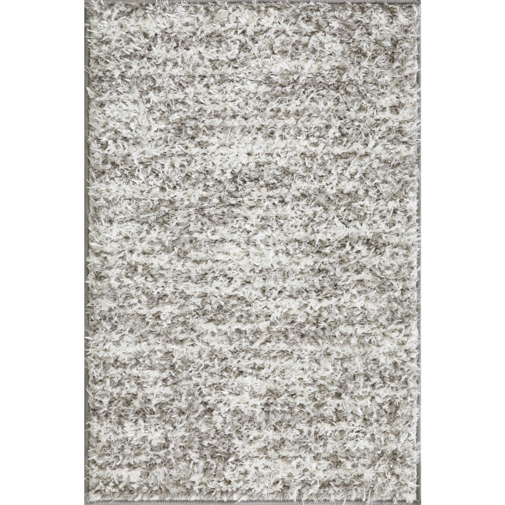 Loomaknoti Vemoa Altomarze 2' x 3' Gray Stripe Indoor Polyester Area Rug