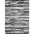 thumbnail image 1 of Loomaknoti Vemoa Altomarze 9' x 12' Blue Stripe Indoor Polyester Area Rug, 1 of 10