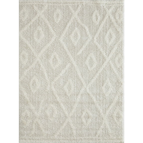 Loomaknoti Vemoa Avonako 8' x 10' Gray Geometric Indoor Area Rug