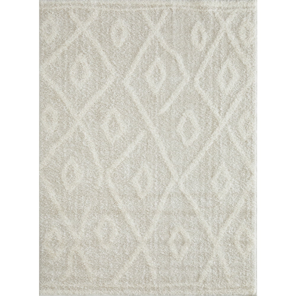 Loomaknoti Vemoa Avonako 9' x 12' Gray Geometric Indoor Area Rug