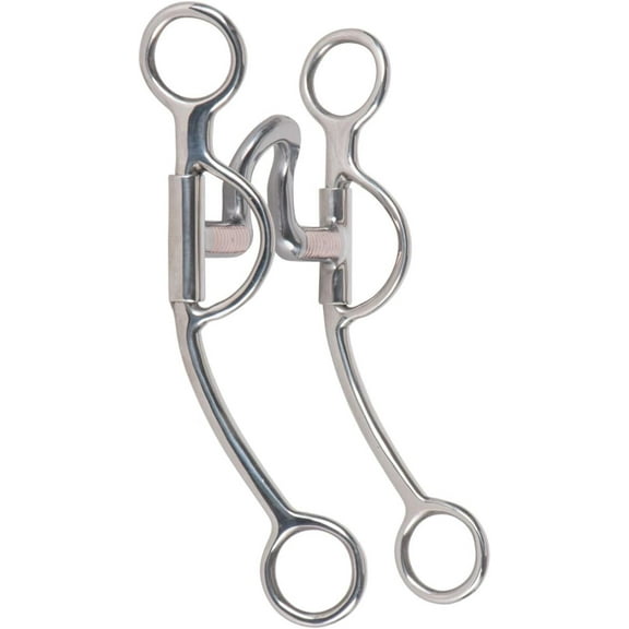 Loomis Cheek Spoon Bit| Enhances Rider's Hand Response | Promotes Stable Horse Head Position | Encourages Softer Mouth | Minimizes Cheek Rubbing & Pinching
