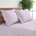 thumbnail image 1 of Loomsnest Luxury 1800 Series Brushed Microfiber 3 Piece Twin Size Sheet Set, Wrinkle Resistant, Deep Pocket (Fits up to 16"), Lavender, 1 of 9