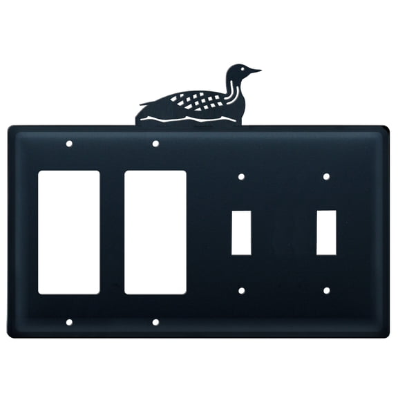 Loon Double GFI CUSTOM Product Double Switch Cover