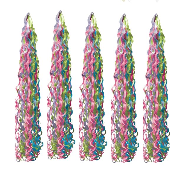 LoonBalloon 34" Jewel Twirlz Balloon Tails 5pk