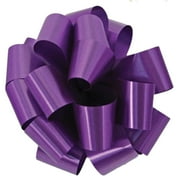 LoonBalloon 5" Prenotch Gift Bow‚ Purple ‚ 100 Pack