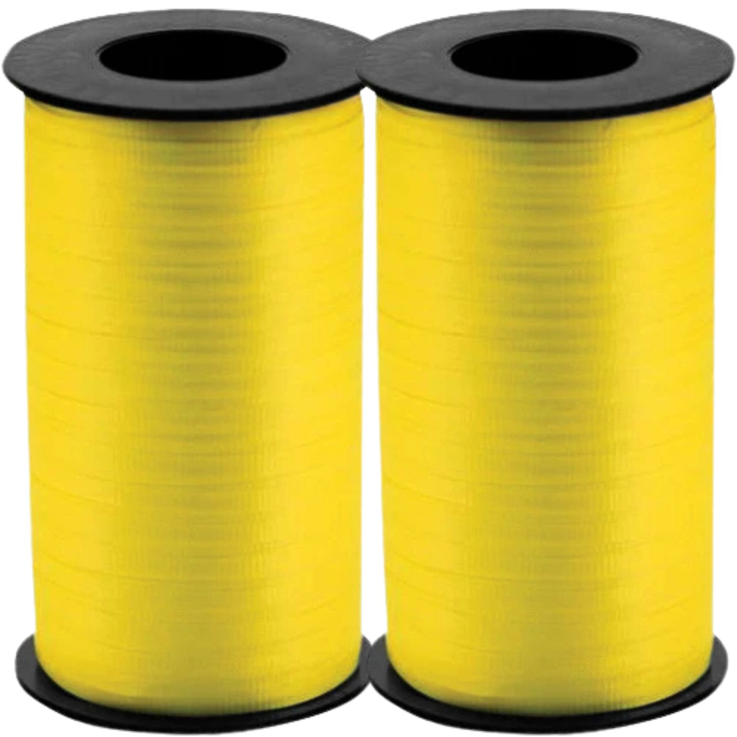 Yellow Curly Ribbon LoonBalloon 500 Yards Daffodil Biright Yellow Curling Ribbon ‚ 3/16 ...