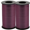 thumbnail image 1 of LoonBalloon 500 Yards Marsala red-brown Curling Ribbon ‚ 3/16 Inch wide Deep Tone Wrap (2-Pack), 1 of 4