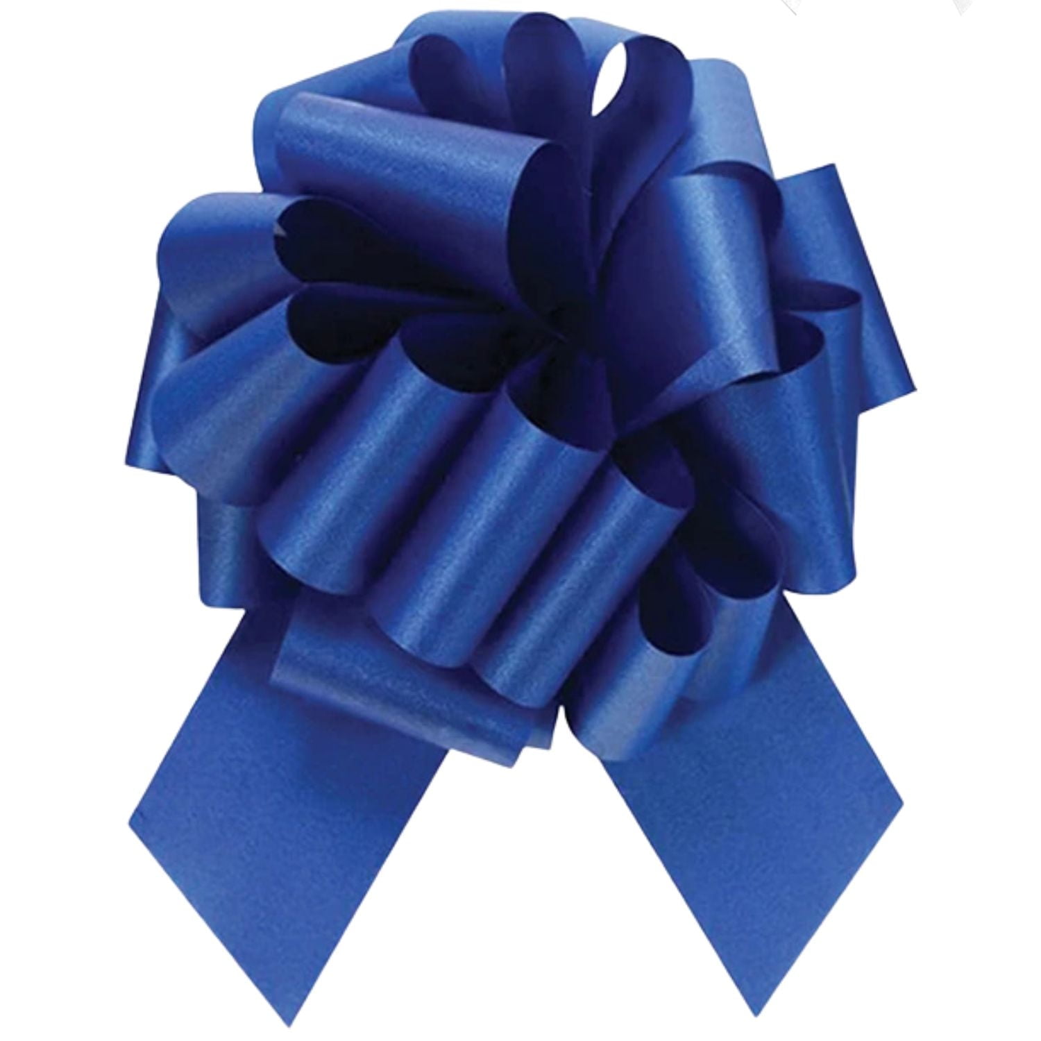 LoonBalloon #9 Perfect Gift Bow 5.5 inches Royal Blue (10-Pack)