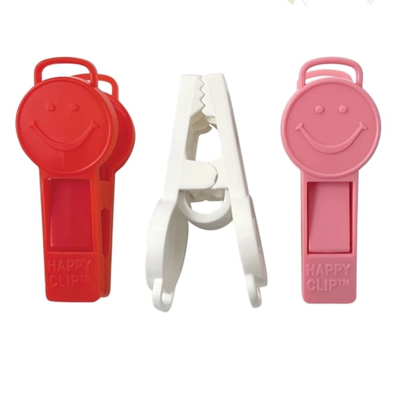 LoonBalloon 9g Balloon-Clip Red, Pink & White Balloon Weights 100pk