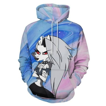 Loona Helluva Boss Adult Hoodies Pullover Sweatshirts Unisex Athletic Hooded Daily Fashion Hoody For Mens Womens