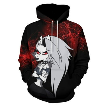 Loona Helluva Boss Adult Hoodies Pullover Sweatshirts Unisex Athletic Hooded Daily Fashion Hoody For Mens Womens