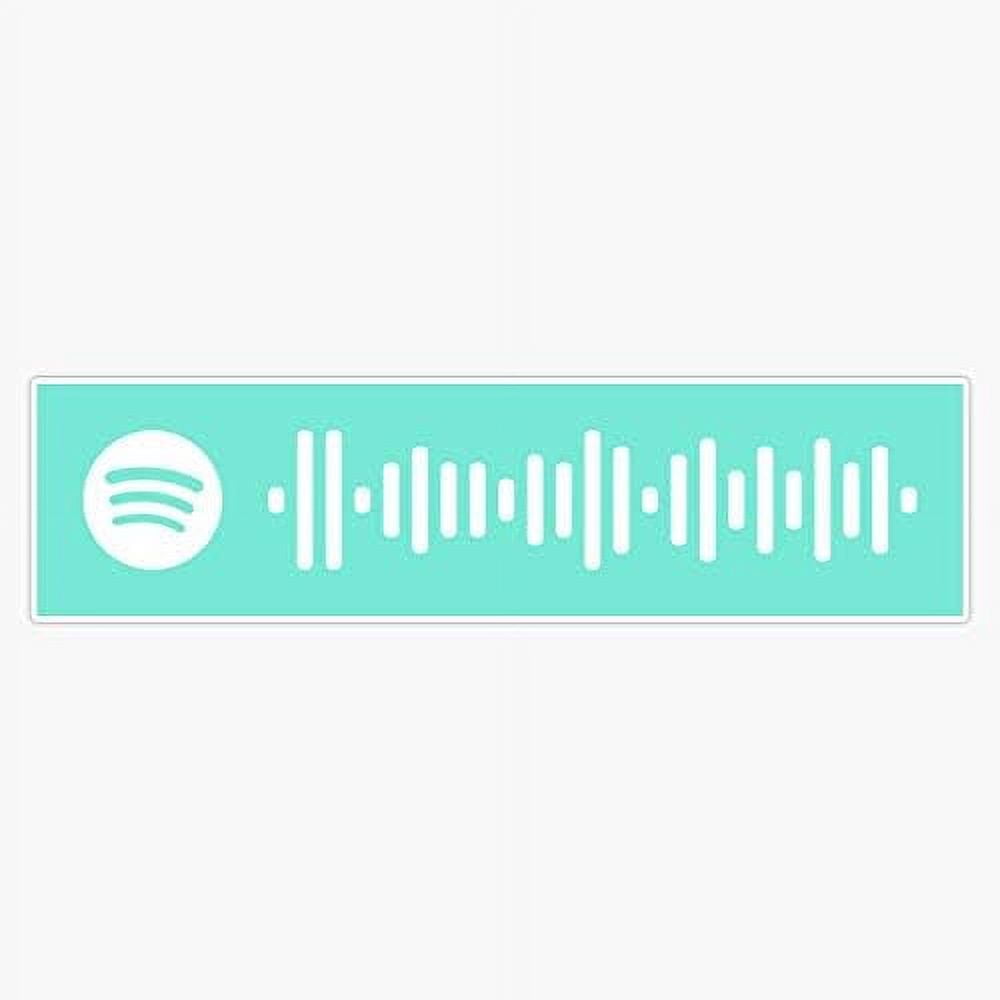 Loona Hi High Spotify Code Sticker Outdoor Rated Vinyl Sticker Decal