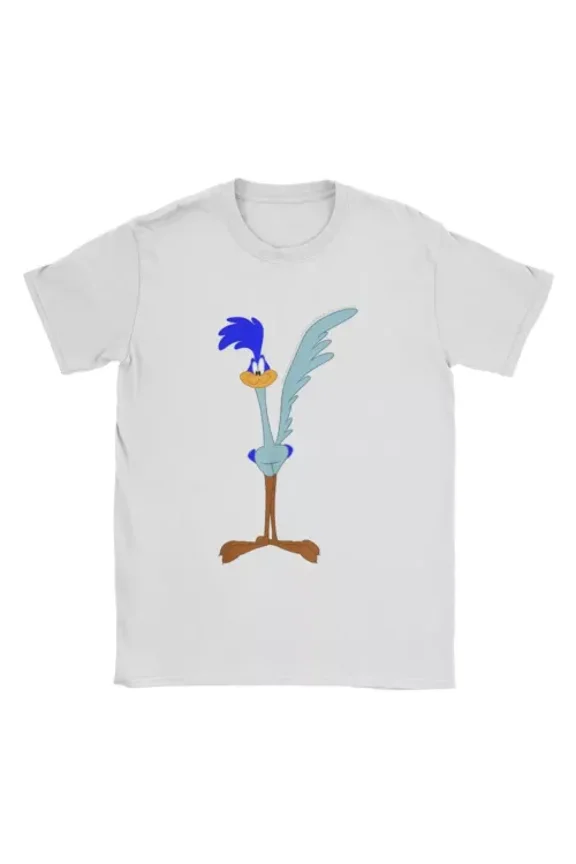 Looney Awesome Tunes Road T-Shirt Runner Men Round Neck 100% Cotton T Shirts Por | eBay