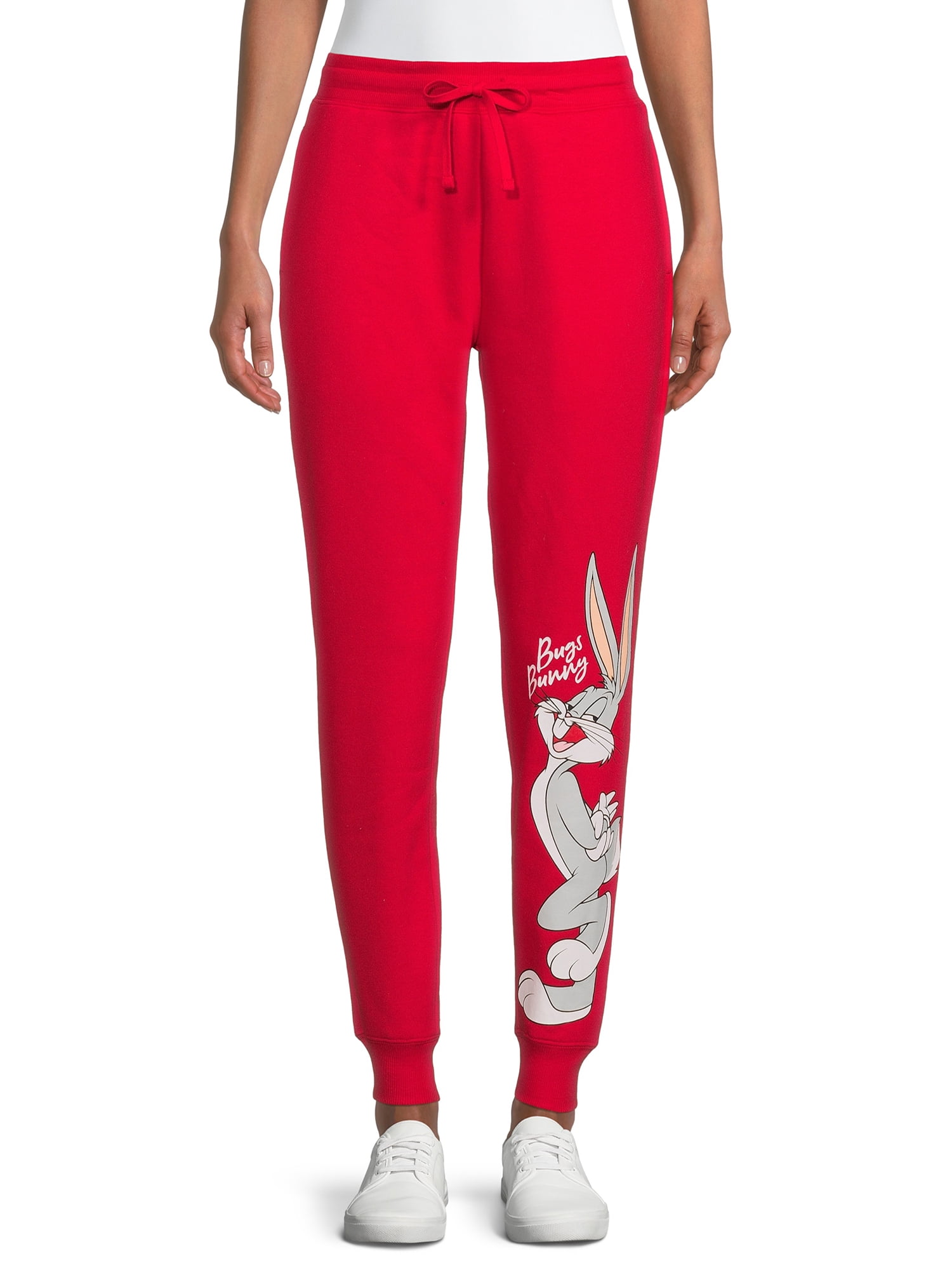 Red joggers walmart best sale