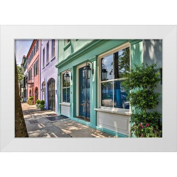 Looney, Hollice 18x13 White Modern Wood Framed Museum Art Print Titled - Usa-South Carolina-Charleston