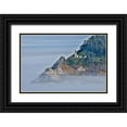 thumbnail image 1 of Looney, Hollice 24x17 Black Ornate Wood Framed with Double Matting Museum Art Print Titled - Usa-Oregon-Florence Heceta Head Lighthouse, 1 of 4