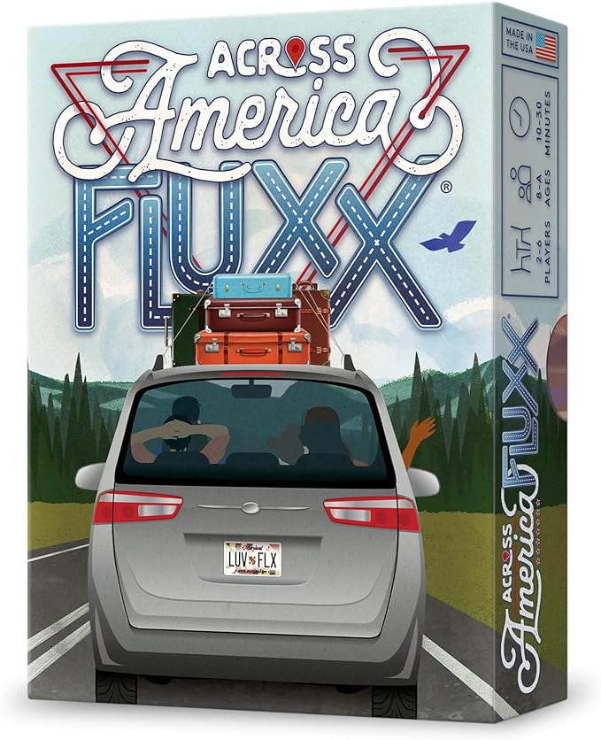 Looney Labs Across America Fluxx Card Game - Ever-Changing Fun for Travel Looney Labs Across America Fluxx Card Game - Ever-Changing Fun for Travel
