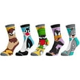 thumbnail image 1 of Looney Tunes 5-Pack Crew Socks, 1 of 2