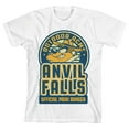 thumbnail image 1 of Looney Tunes Anvil Falls Official Park Ranger Graphic Youth White T-shirt-Medium, 1 of 4