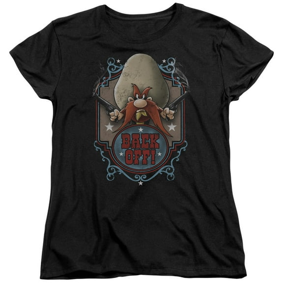 Looney Tunes - Back Off - Women's Short Sleeve Shirt - Medium
